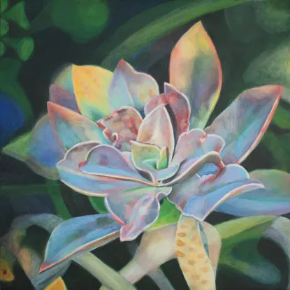 Esperanza-Tara-Wild-Radiance-acrylic-on-panel-2026by Tara Esperanza, Oakland CA 
