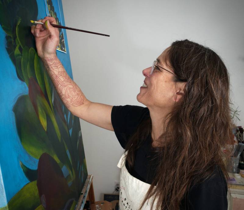 Artist_At_Work Photo by Jonathan Botkin
