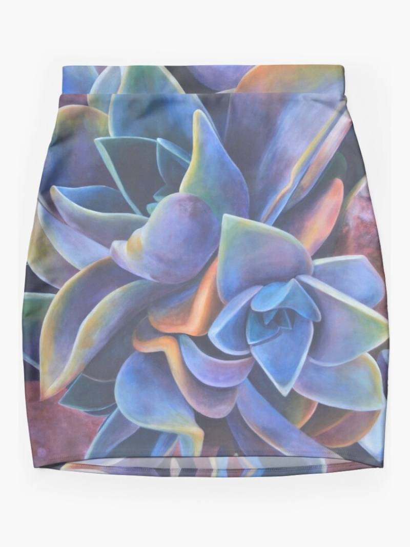 California Sunset Mini Skirt Succulents by Tara Esperanza | $32.05