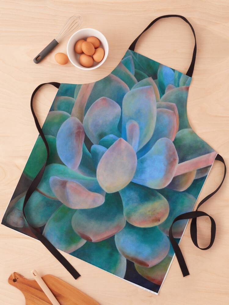 Velour 1982 Apron Succulents 
